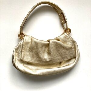 Kate Spade New York Vintage Hobo Gold Leather bag